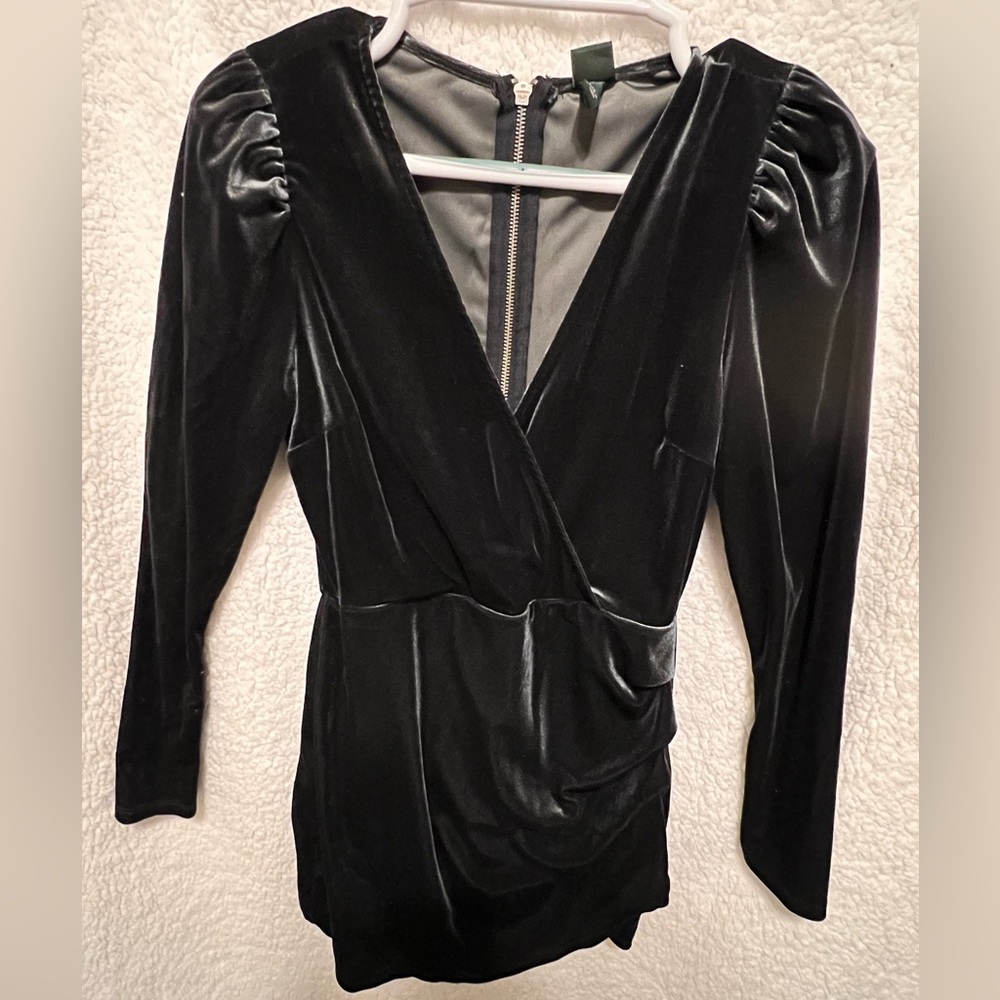 Beautiful crushed velvet dress
